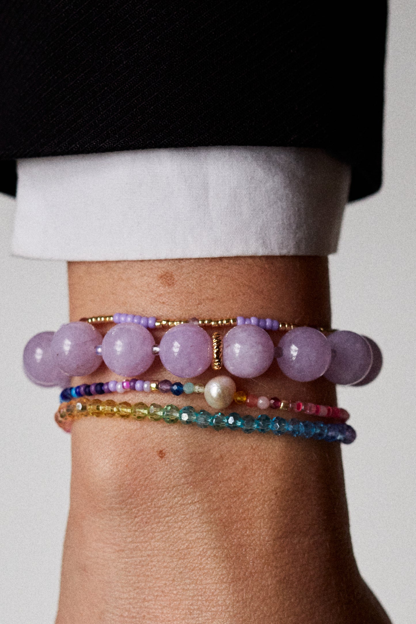 BALL BRACELET, LILAC
