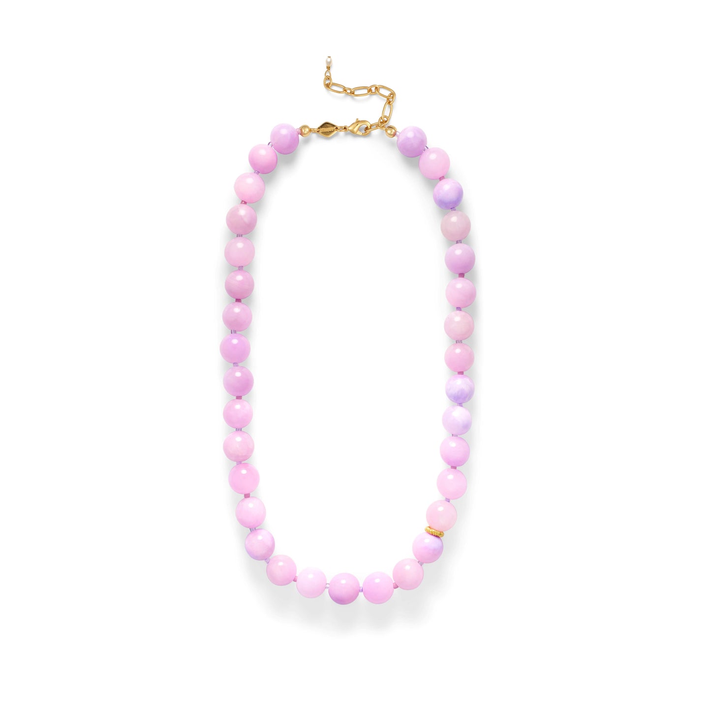 BALL NECKLACE, LILAC