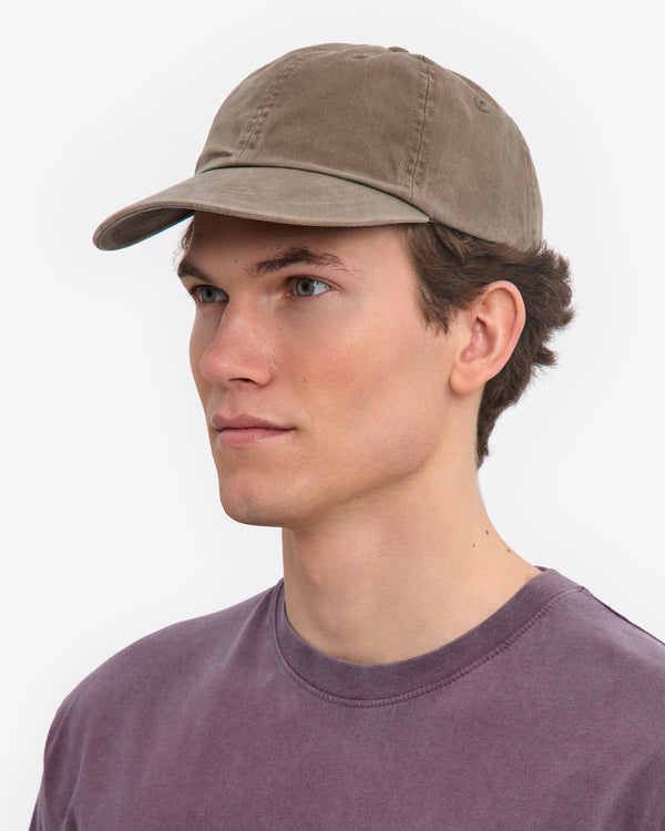 ORGANIC COTTON CAP, FADED KHAKI