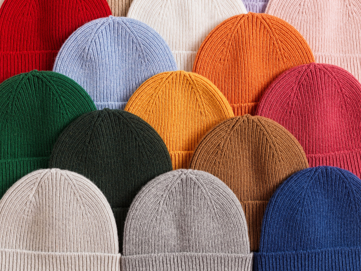 MERINO WOOL HAT, KELLY GREEN