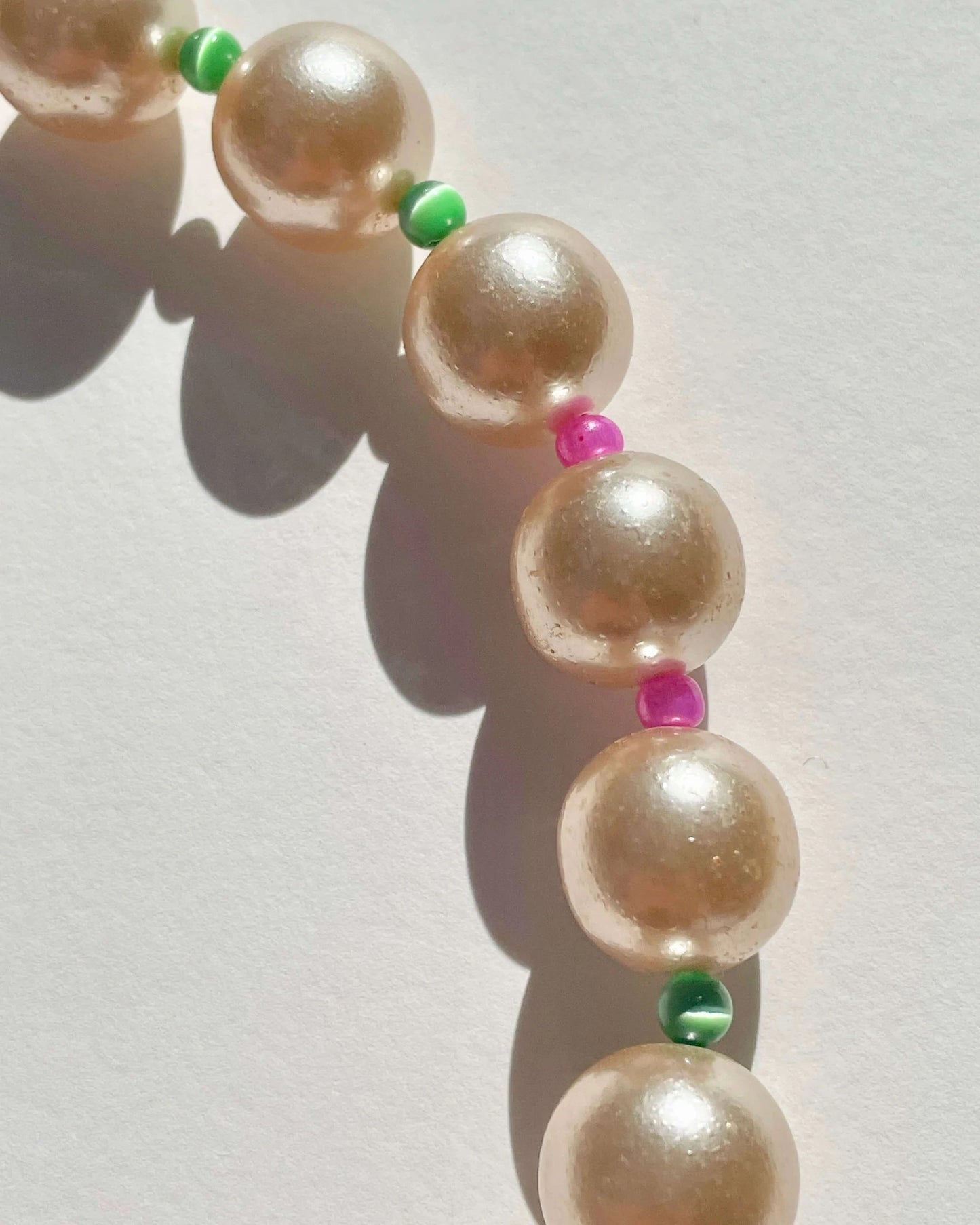 CHUNKY PEARL NECKLACE