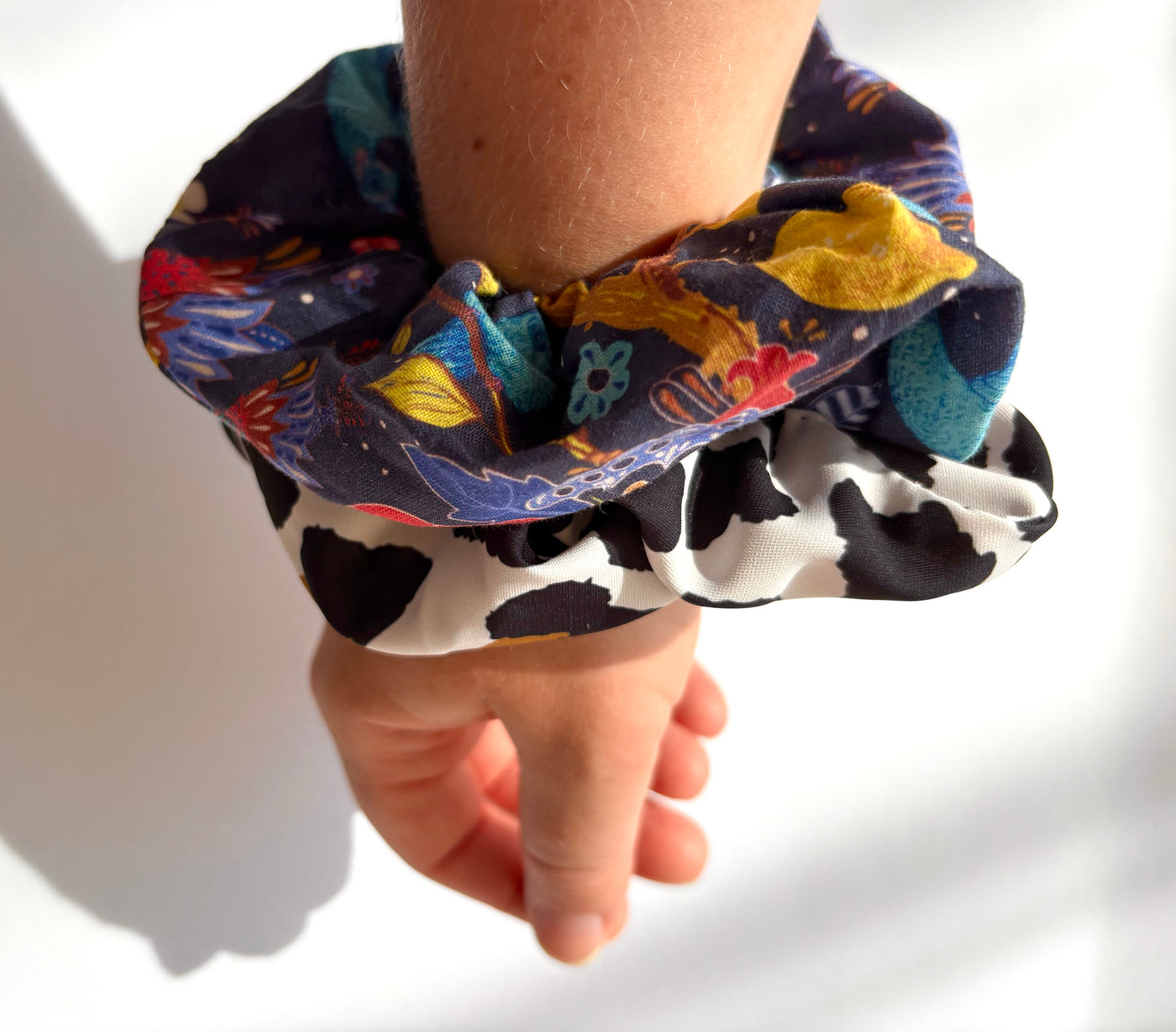 EXOTIC COTTON SCRUNCHIE