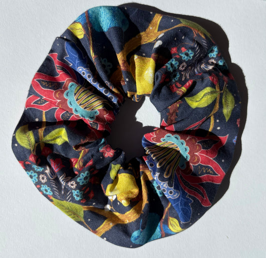 EXOTIC COTTON SCRUNCHIE