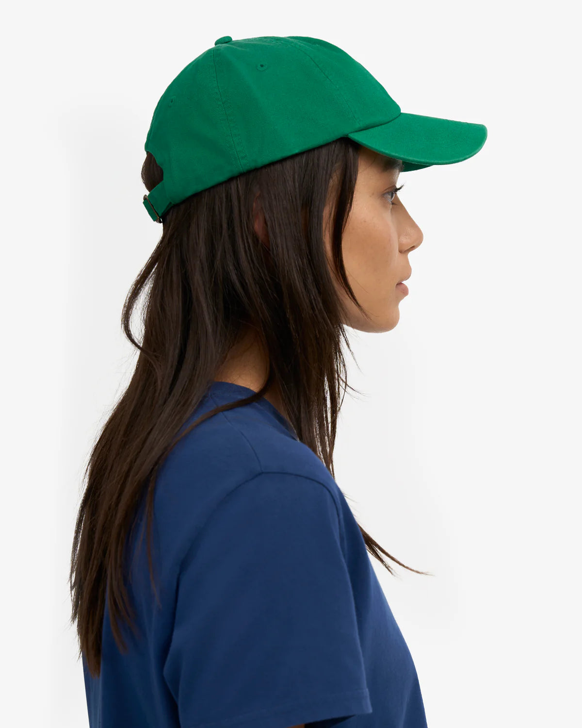 ORGANIC COTTON CAP, KELLY GREEN