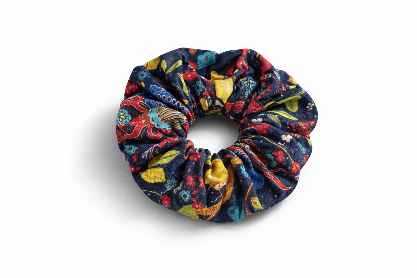 EXOTISCHES BAUMWOLL-SCRUNCHIE