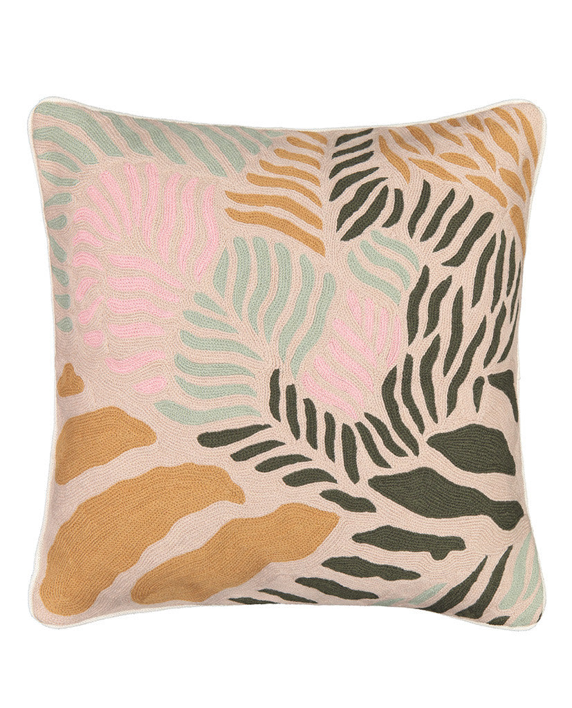 FARBIGER KISSENBEZUG