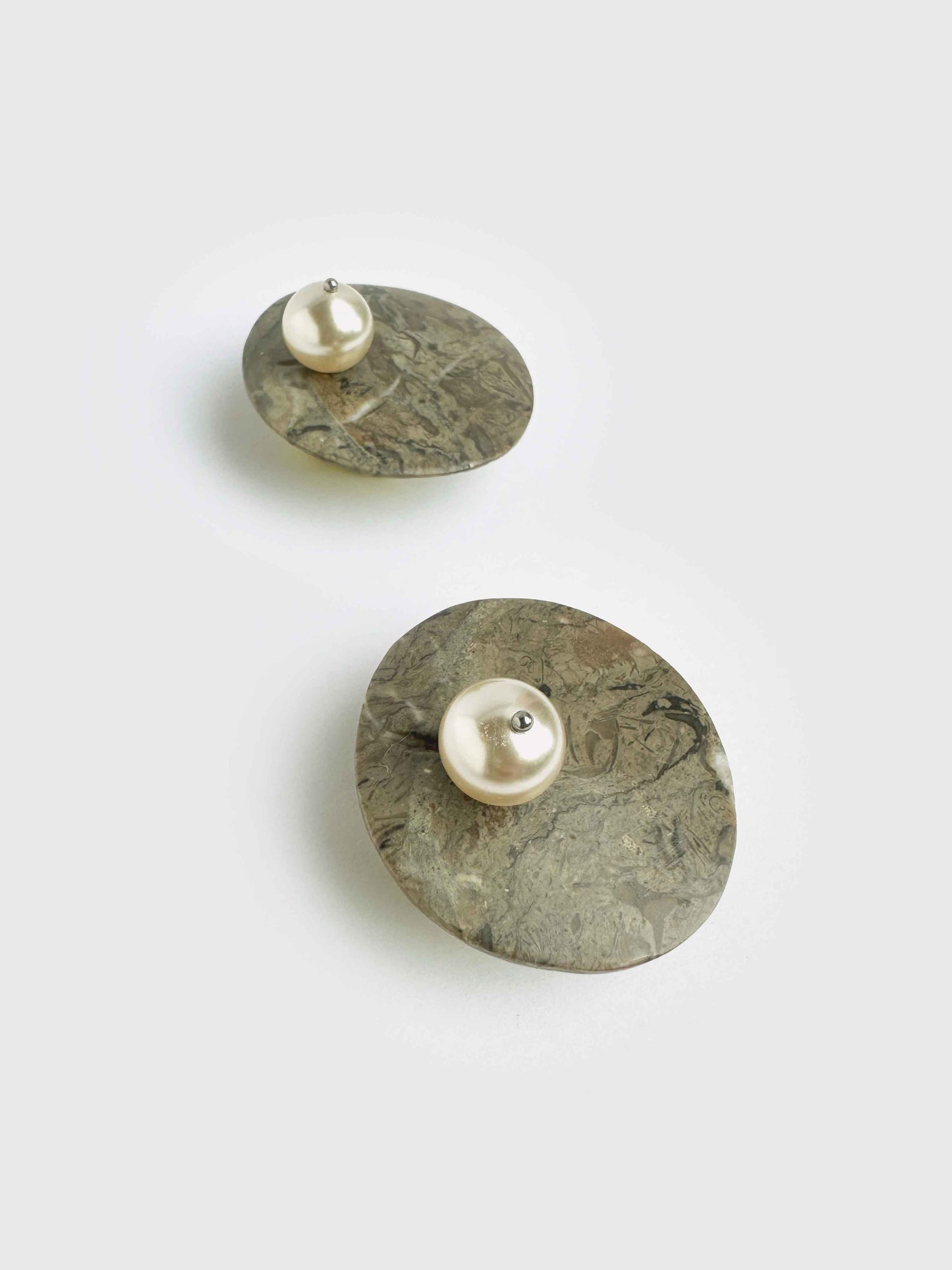 ZENITH DISC OHRRINGE - SCHIEFER