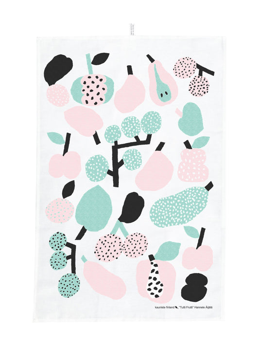 TUTTI FRUTTI LIGHT GREEN KITCHEN TOWEL