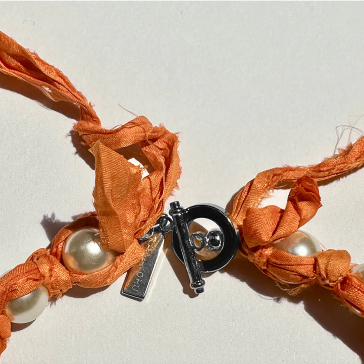 NARANJA PERLA NECKLACE