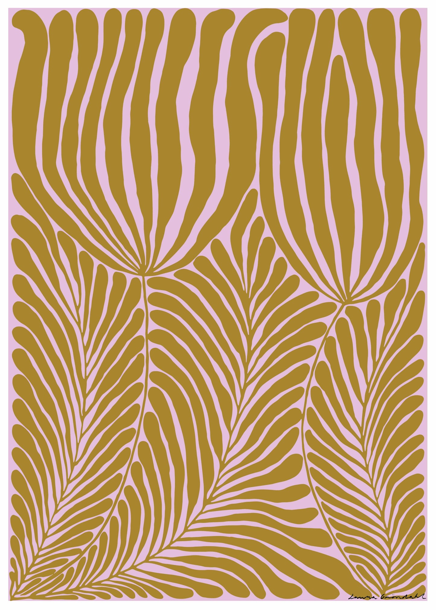 TOGETHER-POSTER, ROSA 50X70CM