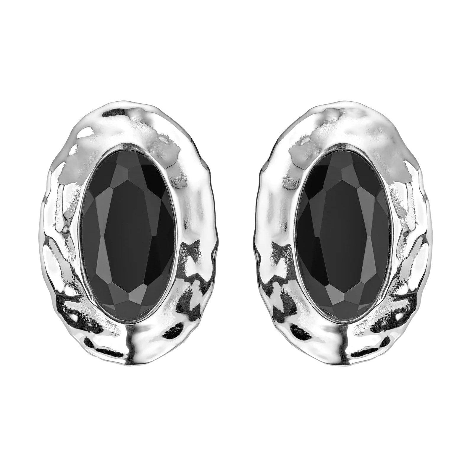 Oval earrings