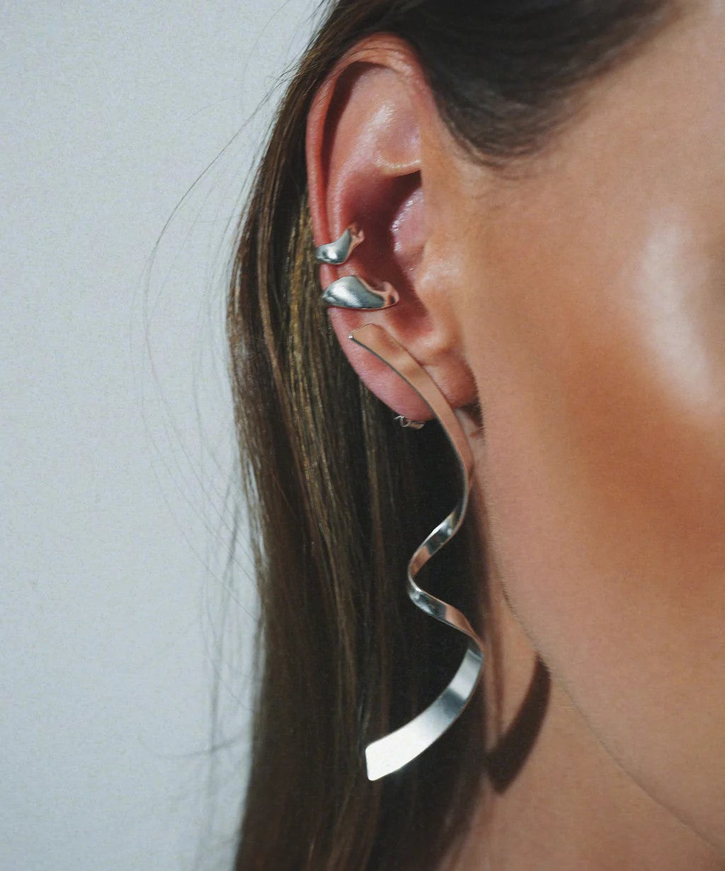 SWIRL CUFF EARRINGS