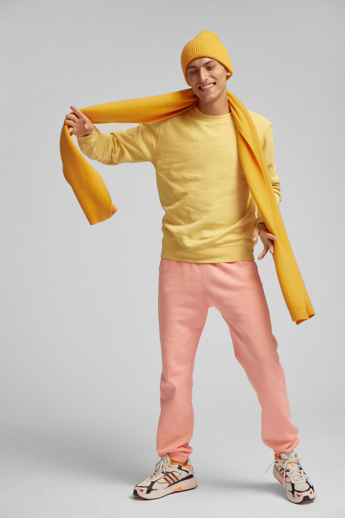 MERINO WOOL HAT, BURNED YELLOW