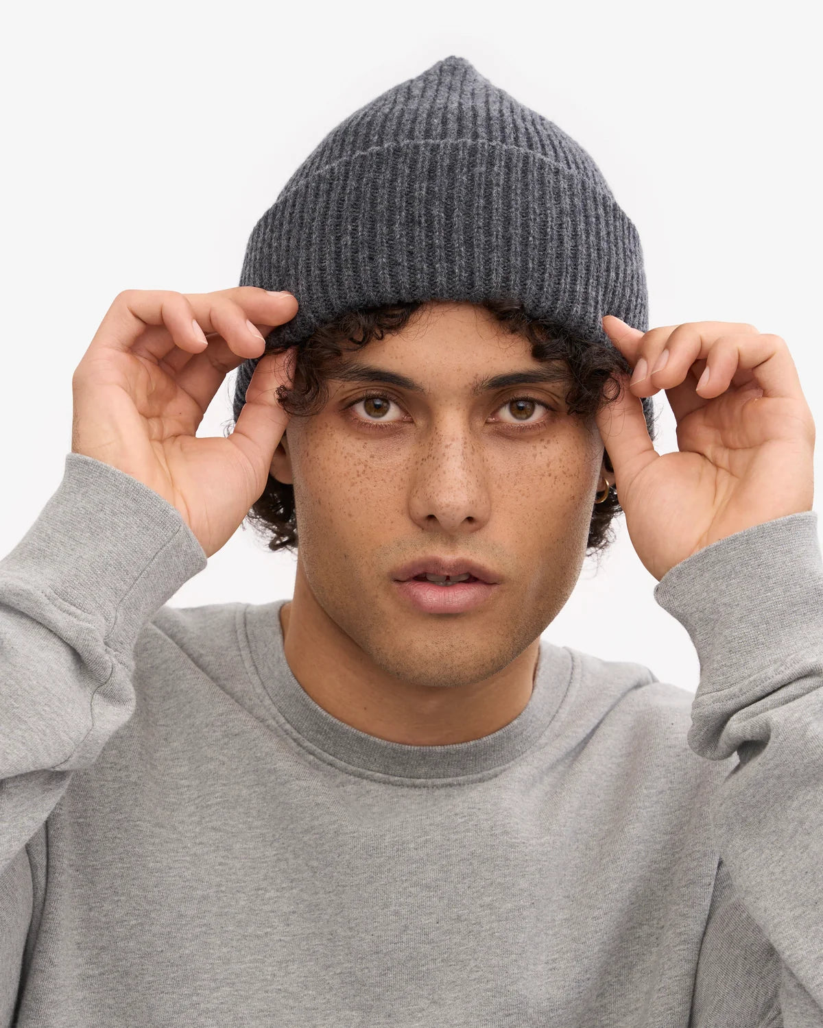 MERINO WOOL HAT, LEMON YELLOW