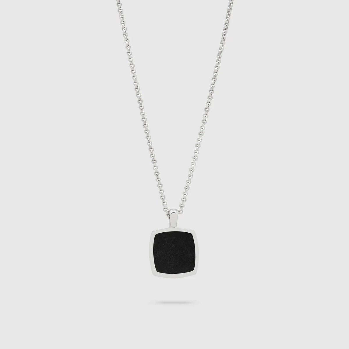 cushion pendant onyx