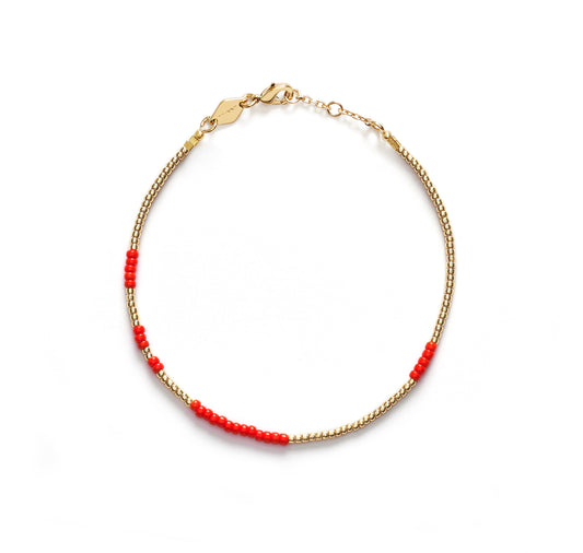 asym bracelet red