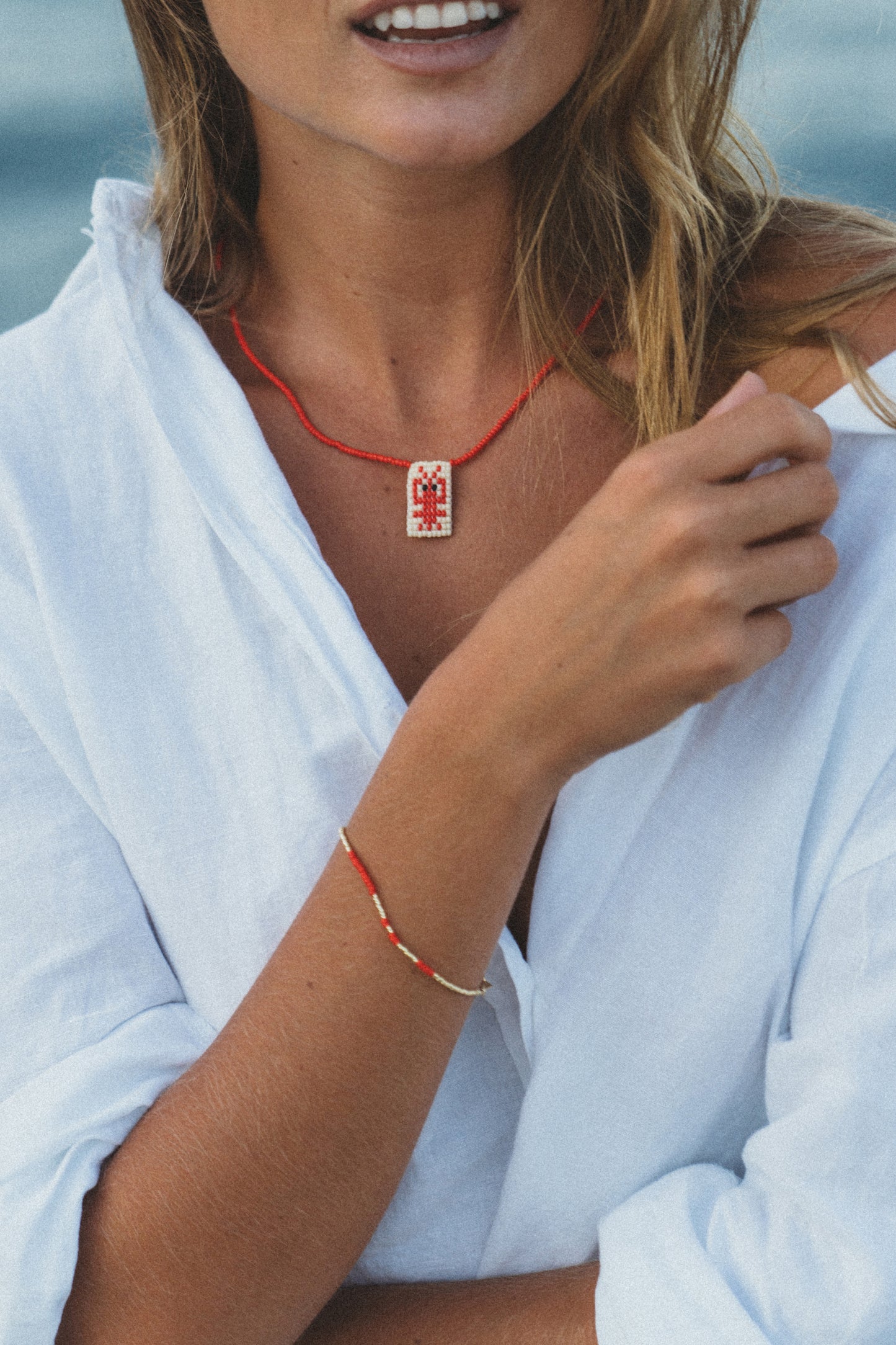 ASYM BRACELET, RED