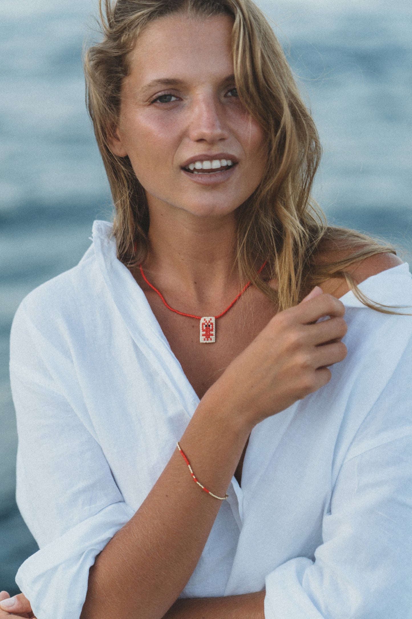 ASYM BRACELET, RED