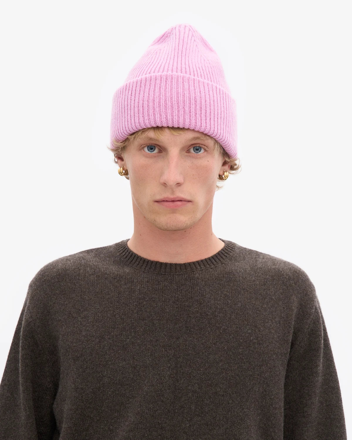 MERINO WOOL HAT, CHERRY BLOSSOM