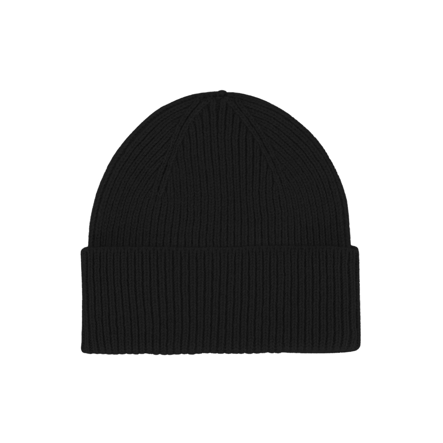 MERINO WOOL HAT, DEEP BLACK