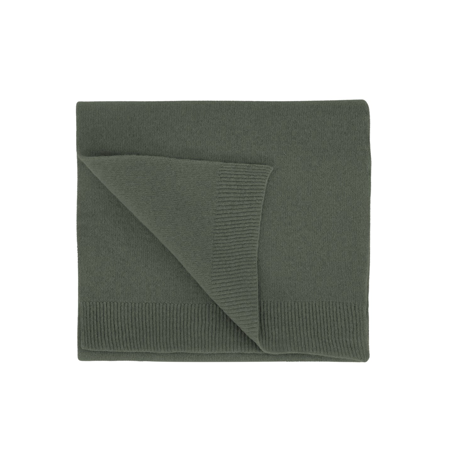 MERINO WOOL SCARF, DUSTY OLIVE