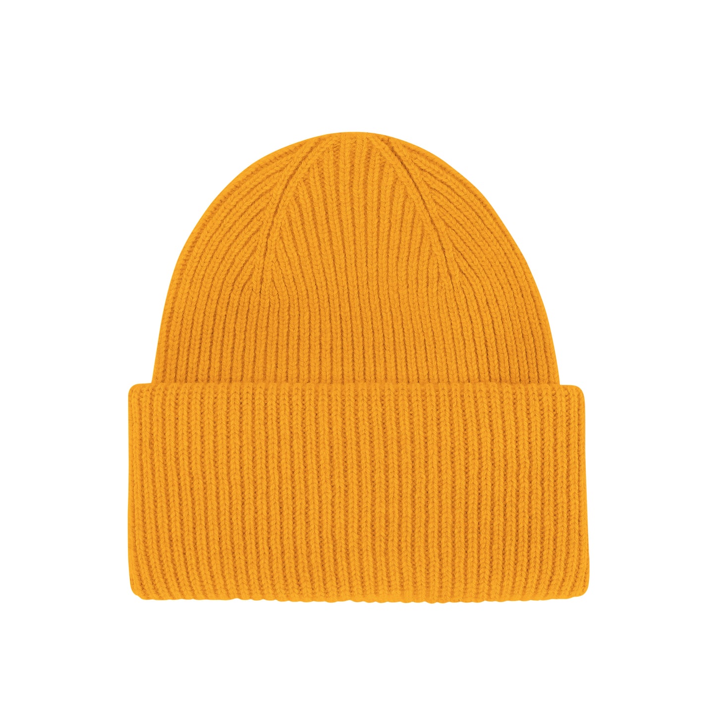 MERINO WOOL HAT, BURNED YELLOW
