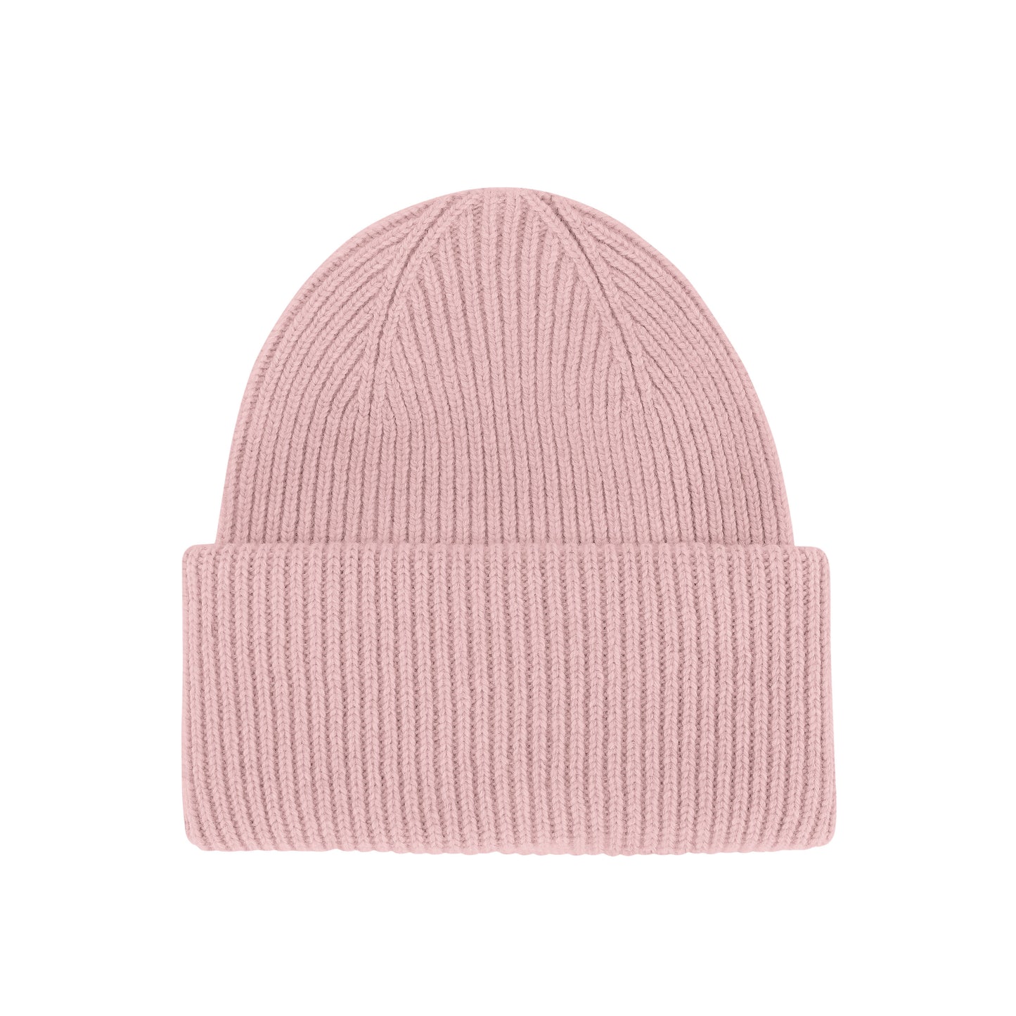 MERINO WOOL HAT, FADED PINK