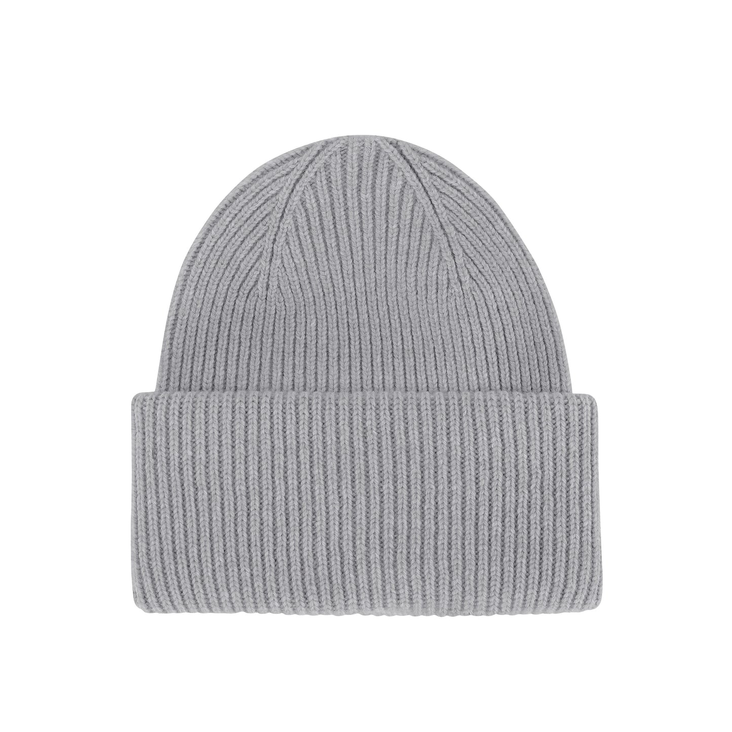 MERINO WOOL HAT, HEATHER GREY