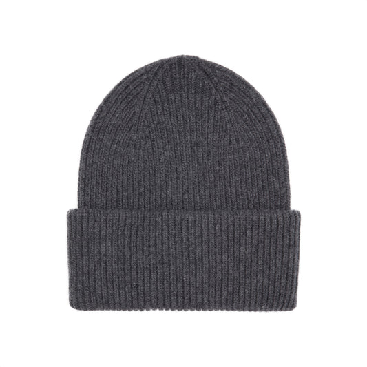 MERINO WOOL HAT, LAVA GREY