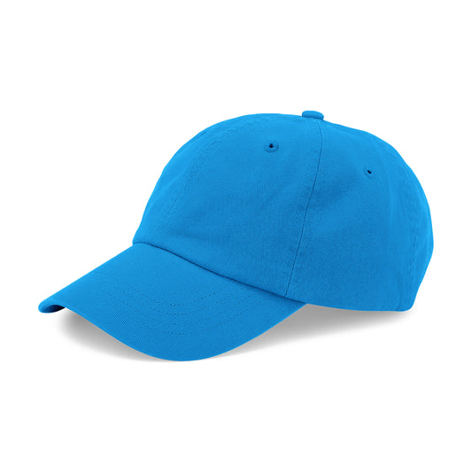 ORGANIC COTTON CAP, PACIFIC BLUE
