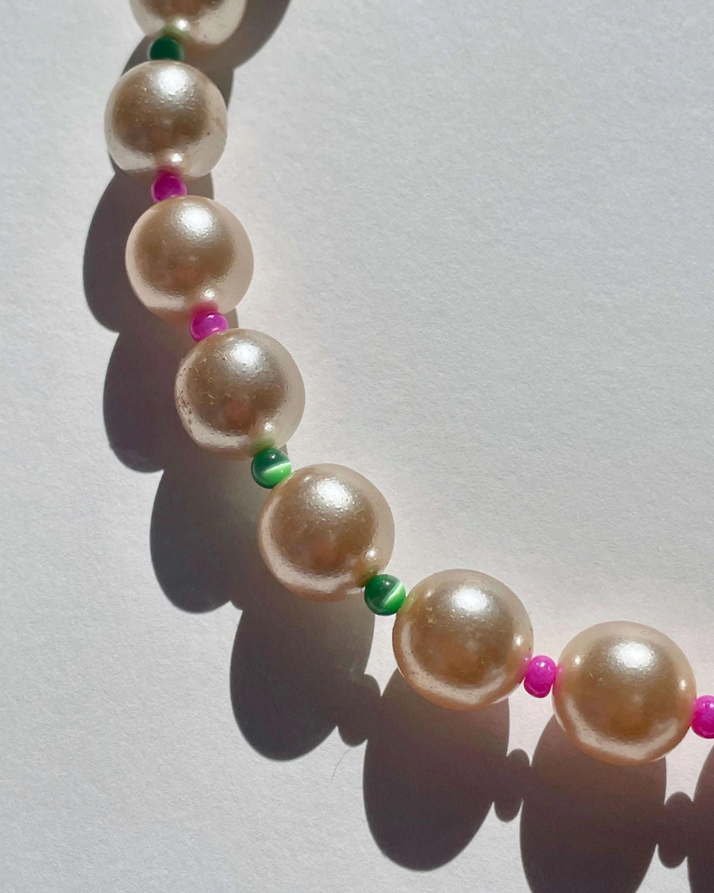 CHUNKY PEARL NECKLACE