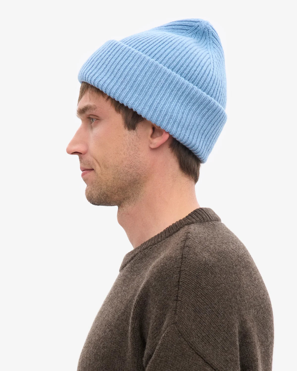 MERINO WOOL HAT, SEASIDE BLUE