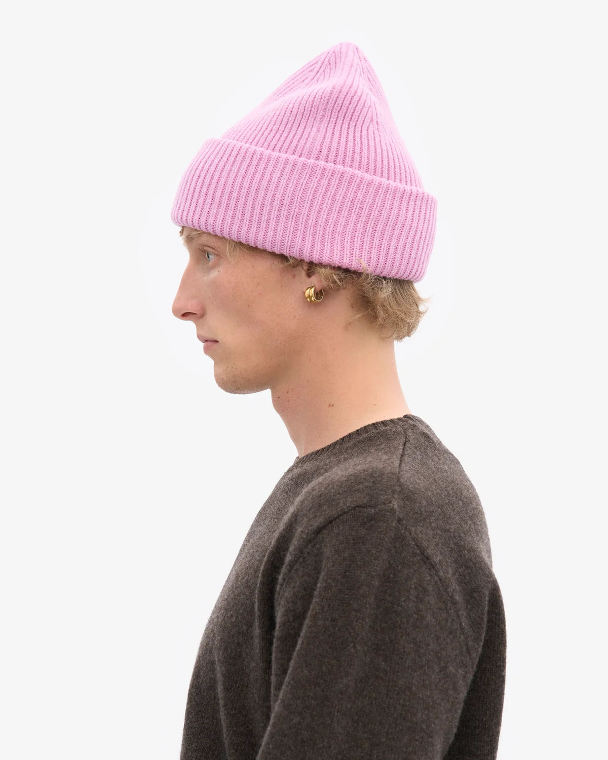 MERINO WOOL HAT, CHERRY BLOSSOM