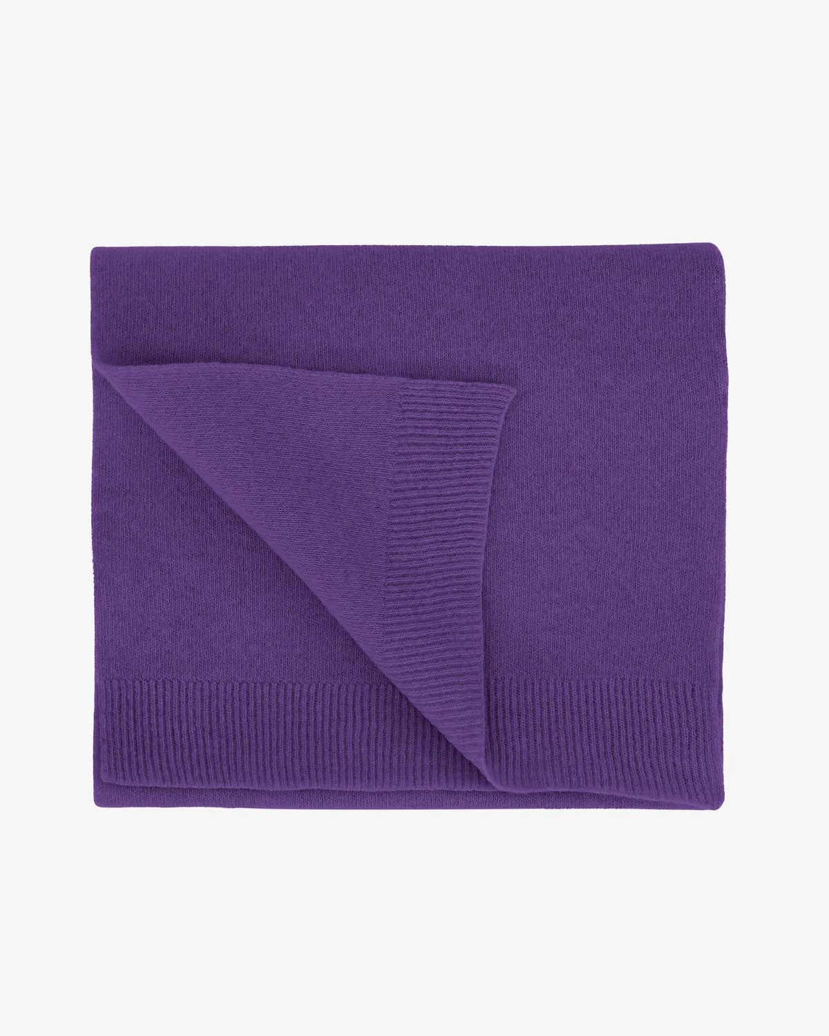 MERINOWOLLSCHAL, DUNKELVIOLETT