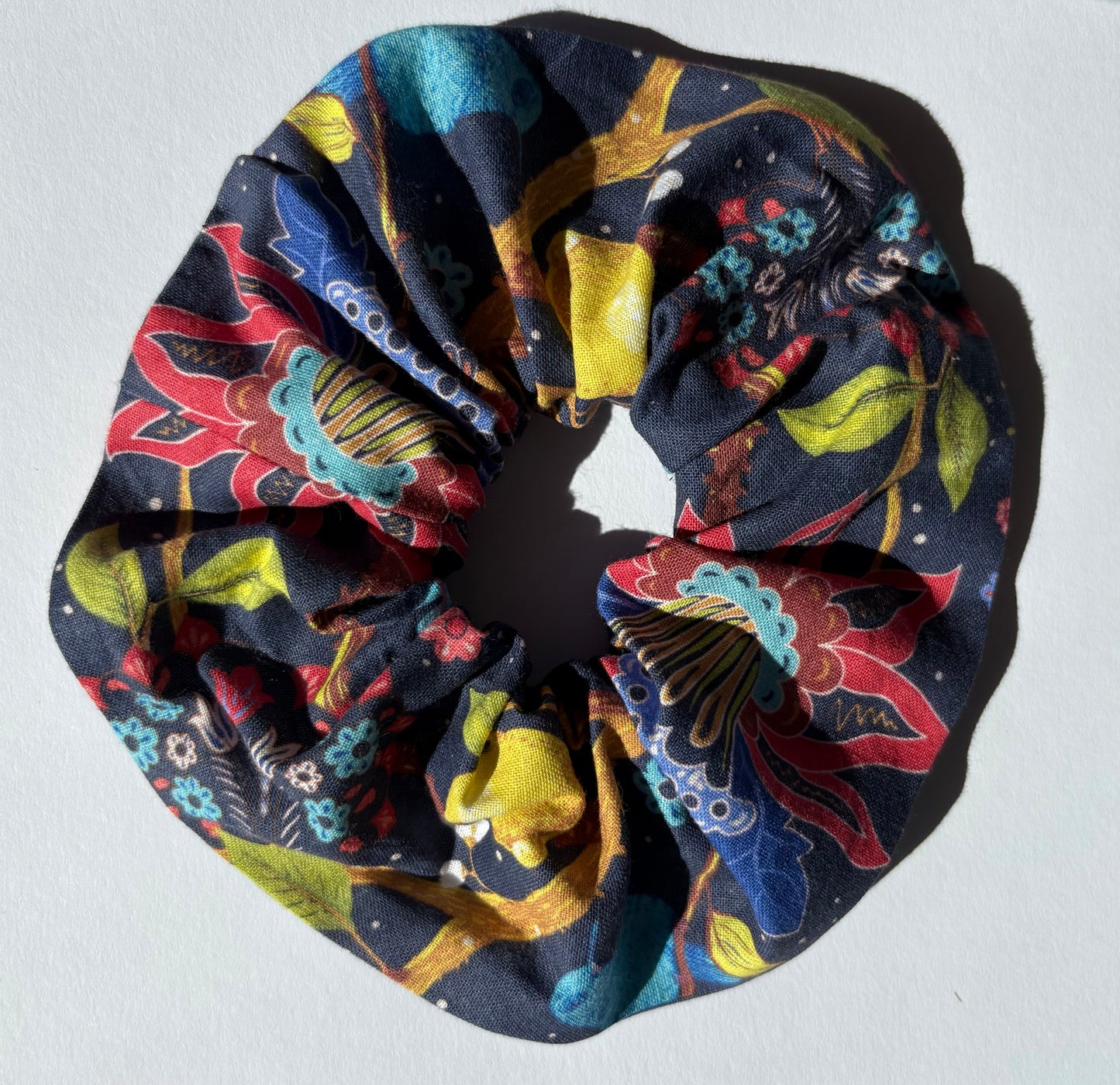 EXOTIC COTTON SCRUNCHIE