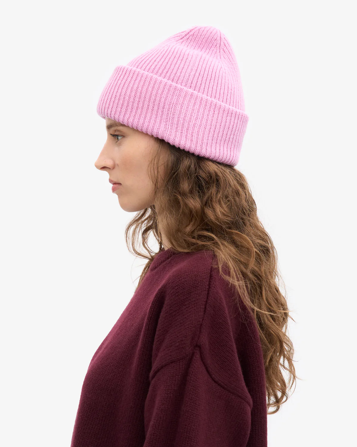 MERINO WOOL HAT, CHERRY BLOSSOM