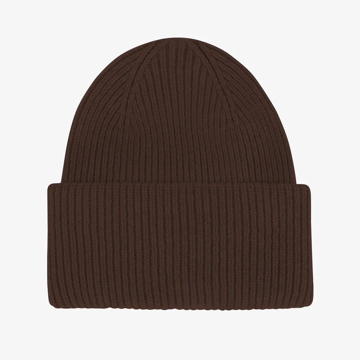 MERINO WOOL HAT, COFFEE BROWN