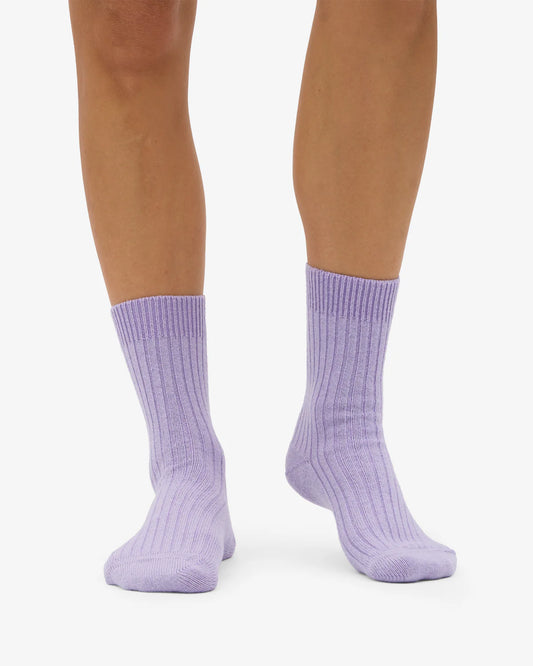 MERINO WOOL BLEND SOCK, NAVY BLUE