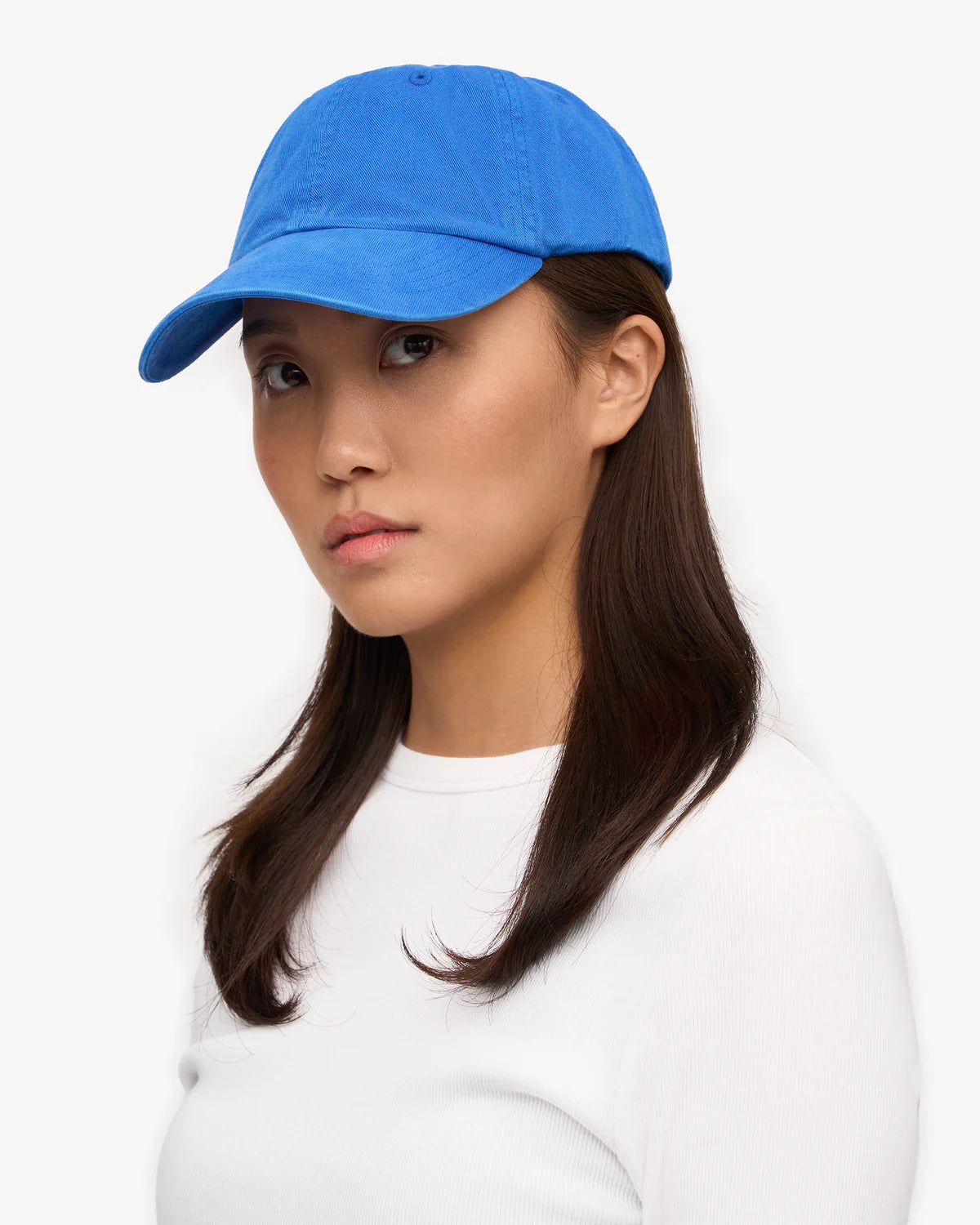 ORGANIC COTTON CAP, PACIFIC BLUE