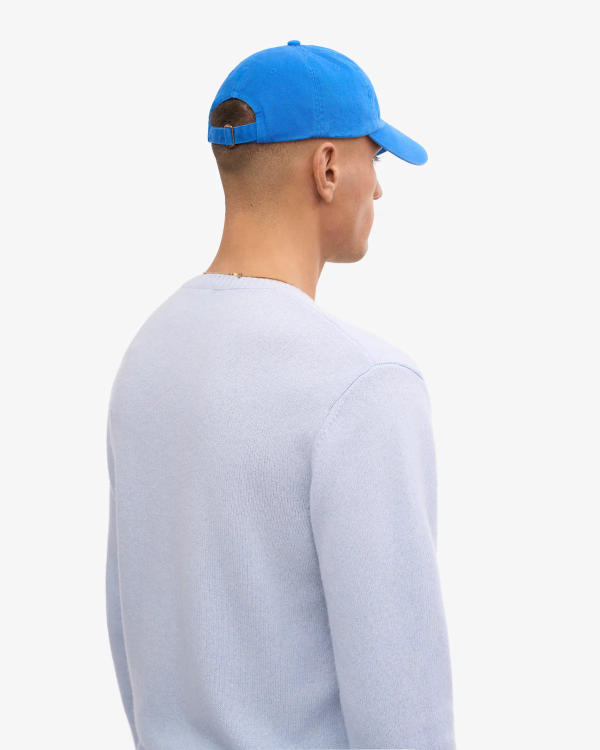 ORGANIC COTTON CAP, PACIFIC BLUE