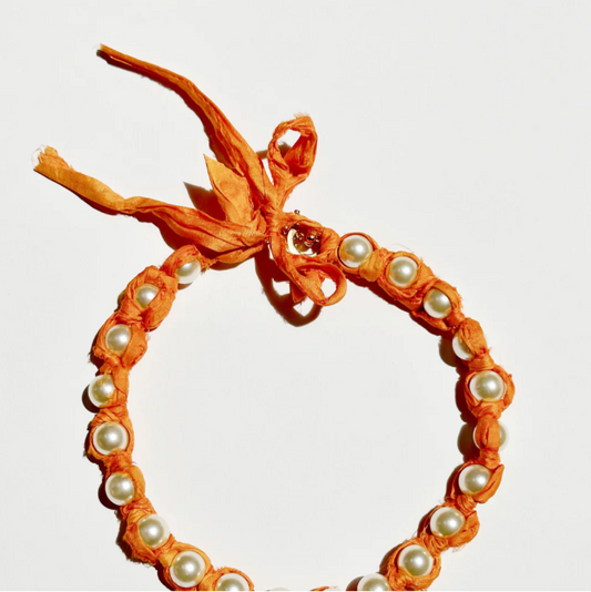 NARANJA PERLA NECKLACE