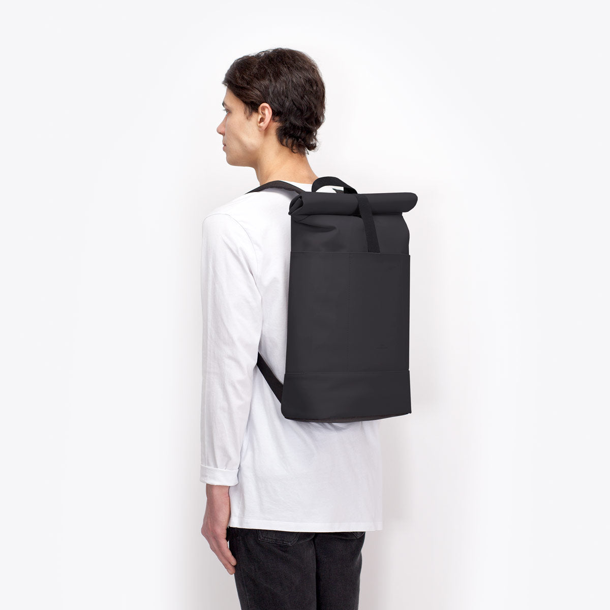 HAJO MEDIUM BACKPACK, BLACK