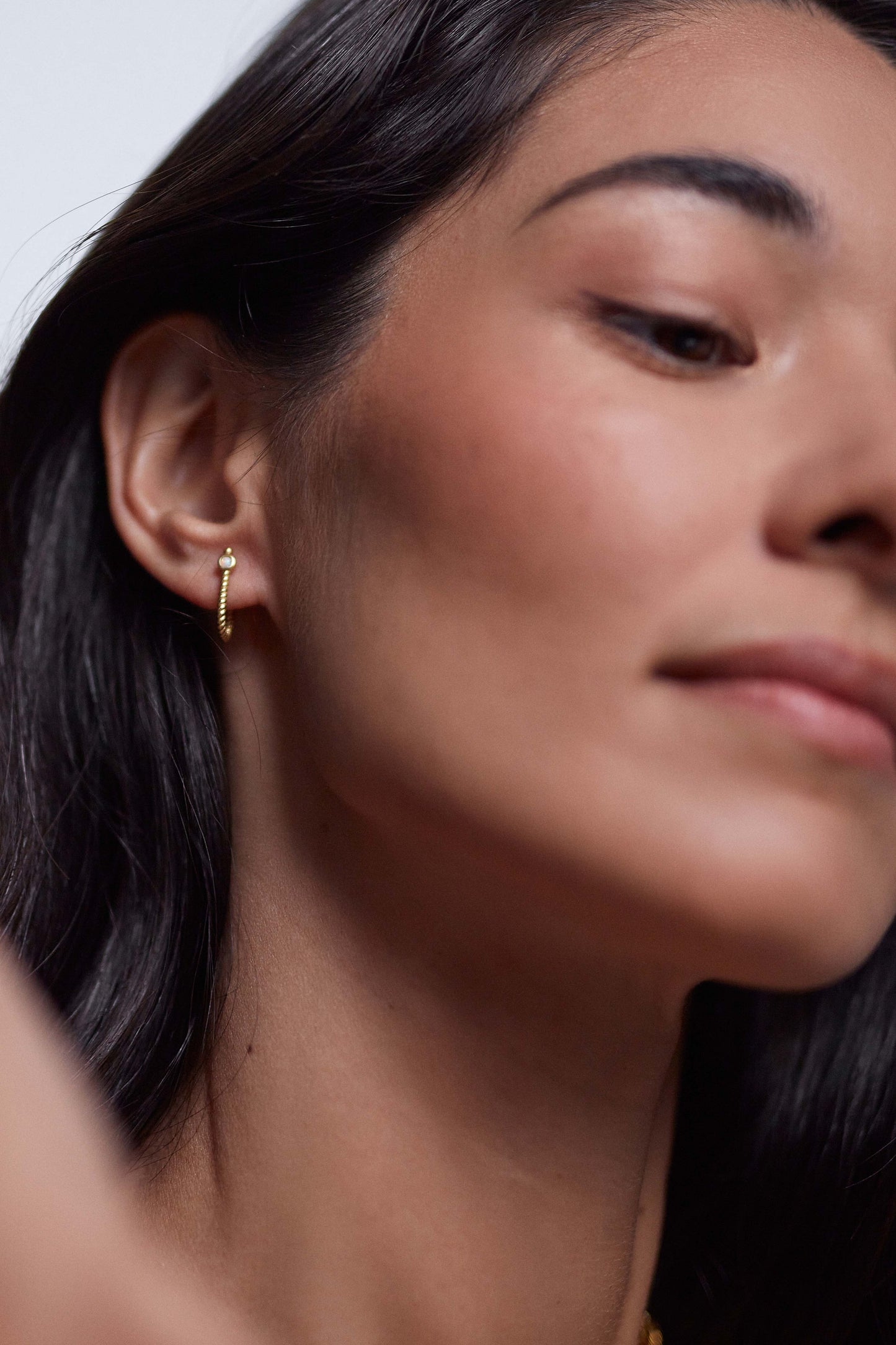 GOLDEN ROPE EARRINGS