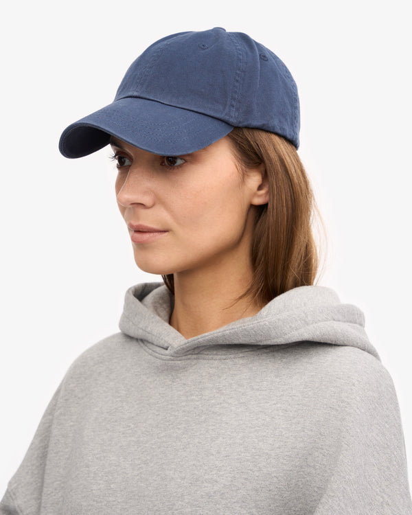 BIO-BAUMWOLLMÜTZE, PETROL BLUE