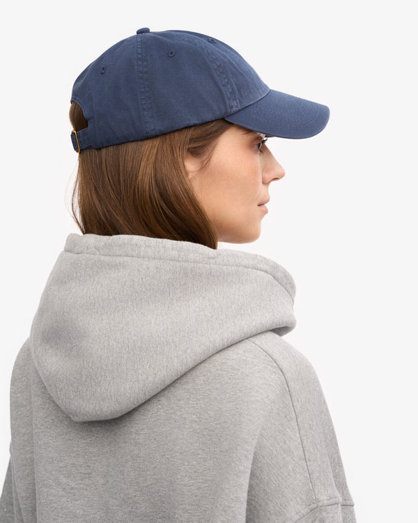 BIO-BAUMWOLLMÜTZE, PETROL BLUE