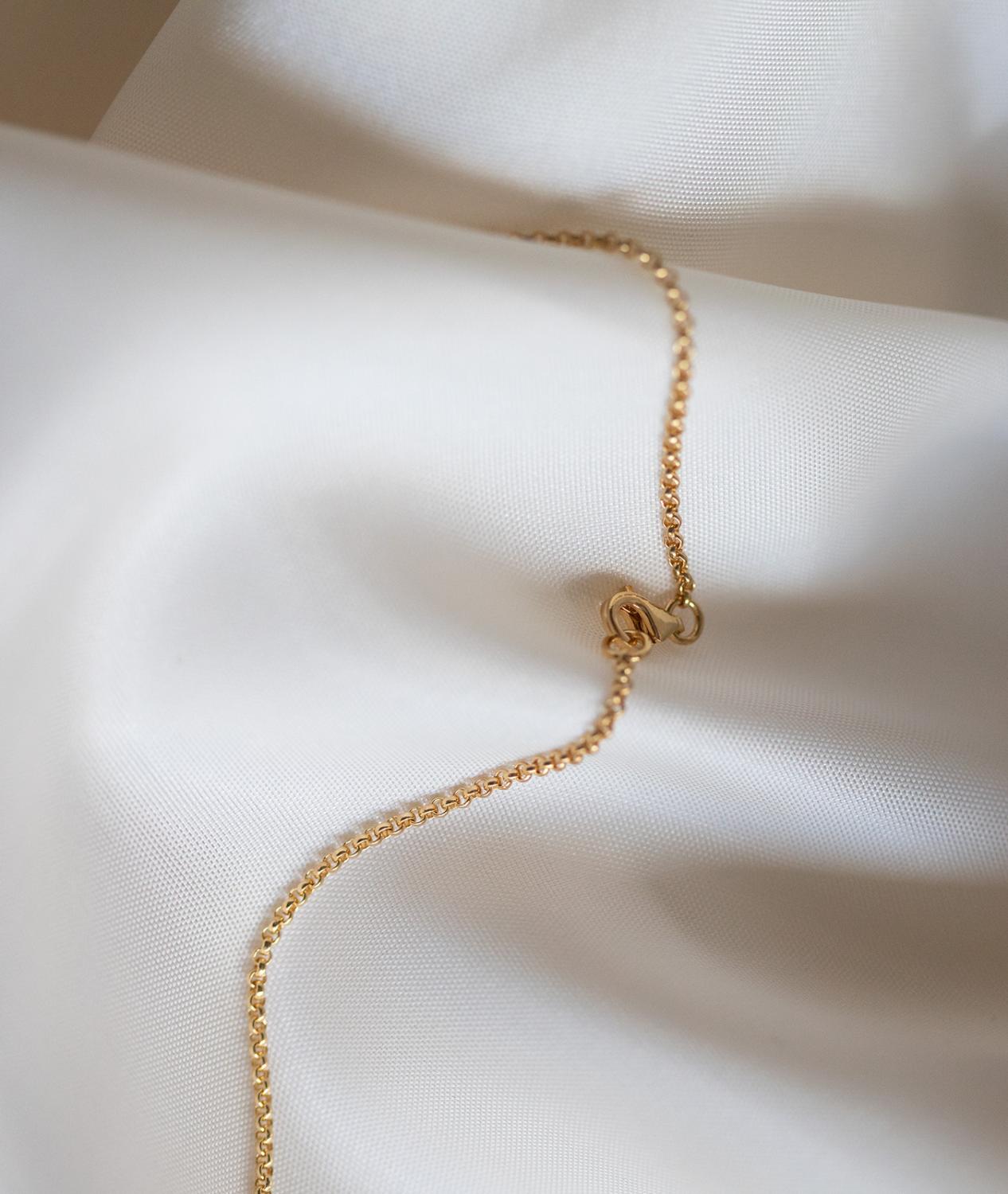ROLO NECKLACE 18 INCH GOLD